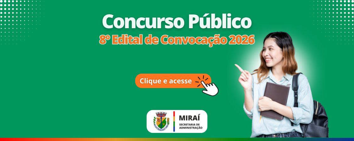EDITAL DE CONVOCAÇÃO PARA POSSE Nº 08/2026 