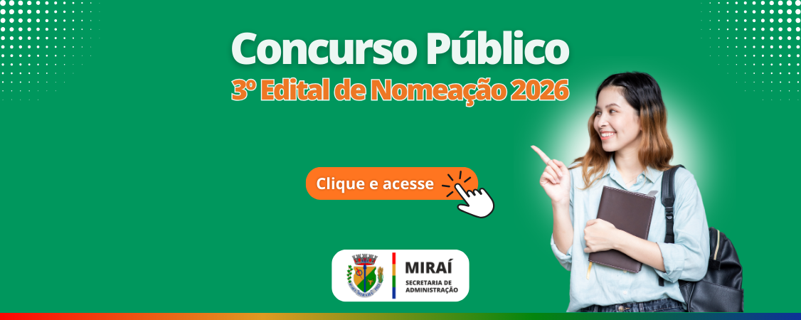 EDITAL DE CONVOCAÇÃO PARA NOMEAÇÃO Nº 03/2026