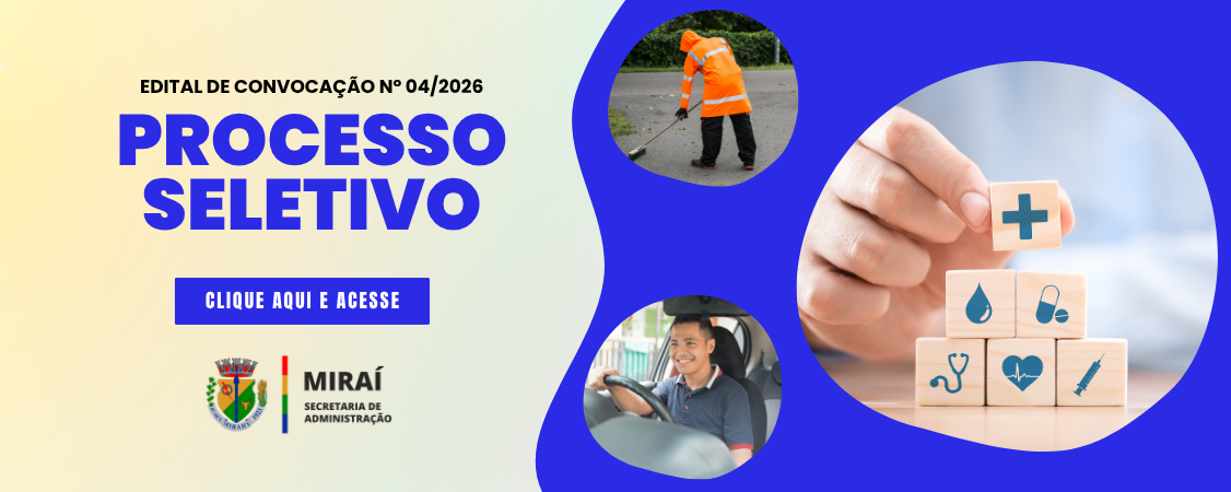 EDITAL DE CONVOCAÇÃO PROCESSO SELETIVO Nº 04/2026